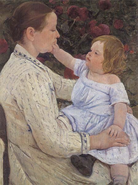 Mary Cassatt The Child's Caress china oil painting image